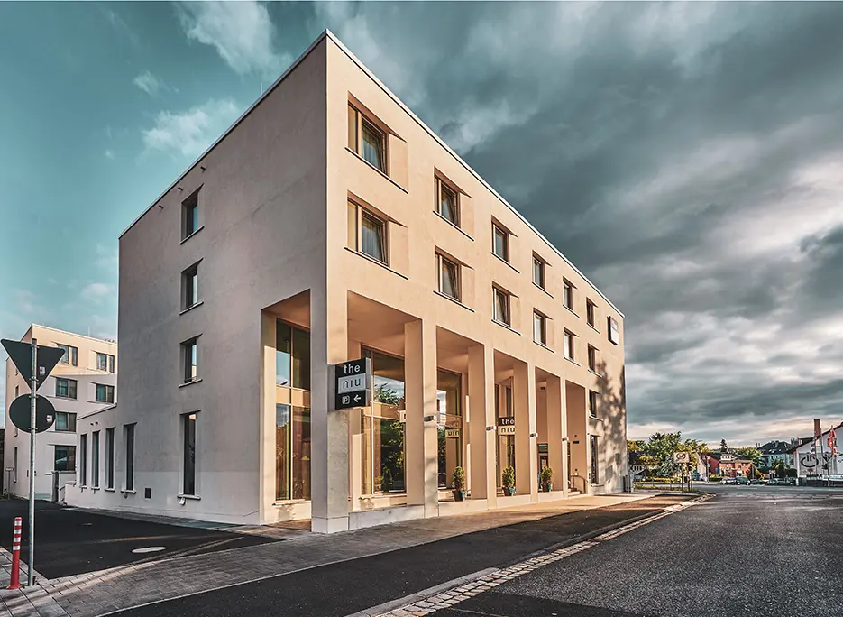 Beispiel eines Hotel- und Boardinghauses, gebaut von MAUSS BAU