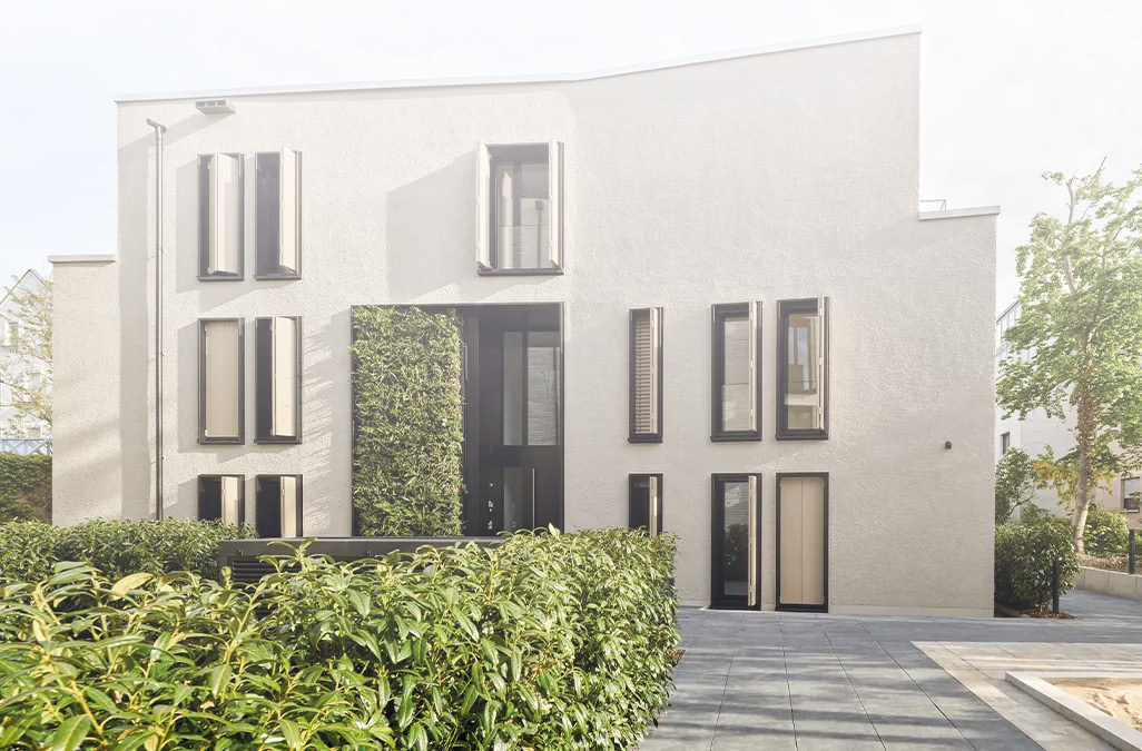 Einfamilienhaus mit bemerkenswerter Architektur