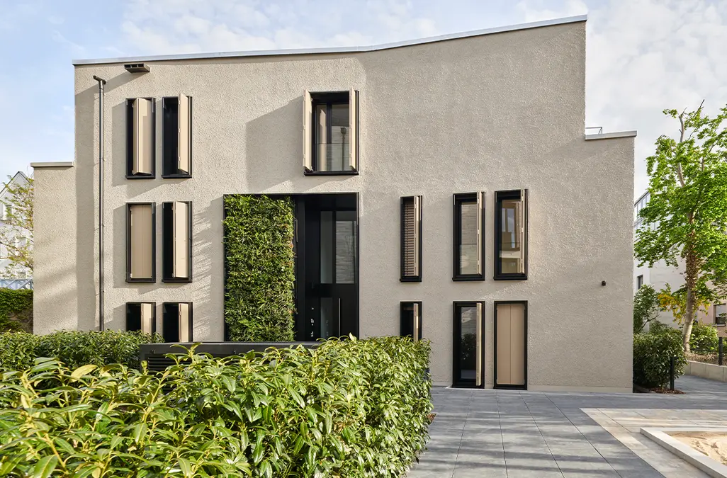 Einfamilienhaus mit bemerkenswerter Architektur